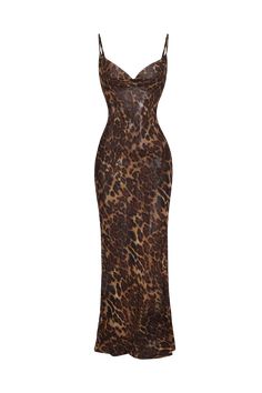 The sleeve style of this bodycon dress features delicate spaghetti straps, providing a flattering yet secure fit. The striking leopard print pattern adds a touch of boldness and style to the dress. Made from a mixture of , chiffon, polyester, and spandex, this dress offers slight stretch for added comfort and flexibility. It falls elegantly to ankle length, making it suitable for various occasions. The stunning leopard color adds an eye-catching element to the dress. Leopard Print Bodycon Dress, Leopard Print Maxi Dress, Drape Maxi Dress, Loose Maxi Dress, Crop Top Dress, Mesh Maxi Dress, Diet Exercise, Bodycon Maxi Dresses, Lounge Dress