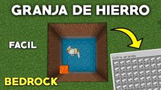 an image of a minecraft game with the words grana de hero