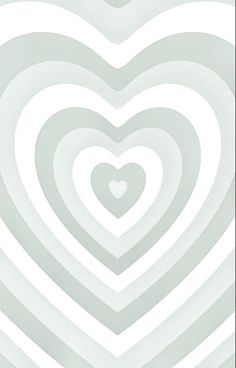 a heart shaped object in the middle of a white and gray background with wavy lines