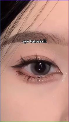 Bunny Coquette, Teknik Makeup, Easy Eye Makeup, Easy Eye Makeup Tutorial, Hairstyles Wigs, Membentuk Alis, Asian Makeup Tutorials, Mekap Mata, Make Your Eyes Pop