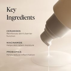 Overview Boosting Body Serum is a multi-ceramide cocktail that delivers beneficial nutrients to the deep layers of the skin. Our skin thins and diminishes as we age, leaving the bricks (skin cells) without the mortar (natural-occurring ceramides). Packed with ceramides and probiotics, this infused serum replenishes and strengthens the skin’s barrier function to retain moisture better and fight premature signs of aging. Used daily, the skin looks visibly more plump, hydrated, and radiant. Key Ben Serum Creative Ads, Skin Care Launch, Layering Skincare, Cosmetics Ads, Dime Beauty, Skincare Products Photography, Skin Advice, Skincare Benefits, Beauty Products Photography