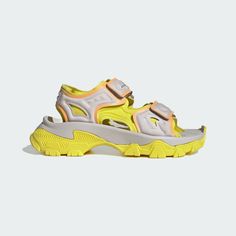 adidas by Stella McCartney Hika Outdoor Sandals - White | Women's Hiking | adidas US Malta Outfits, Stella Mccartney Sandals, Yoga Sandals, Birthday Photoshoot Ideas, Stella Mccartney Shoes, Sports Wear Women, Wardrobe Refresh, Outdoor Sandals, Sandals White