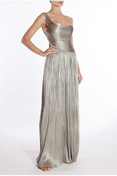 SERENE Empire Waist Evening Dress, Draped Gown, Gown Gold, Drape Gowns, Silk Tulle, One Shoulder Gown, Yoko London