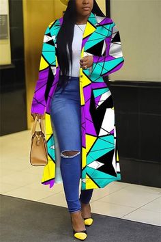 Oversized Purple Outerwear For Fall, Trendy Purple Outerwear, Chic Purple Fall Outerwear, Trendy Multicolor Long Sleeve Outerwear, Chic Multicolor Long Sleeve Outerwear, Casual Multicolor Long Coat, Chic Purple Outerwear For Spring, Purple Fitted Long Sleeve Outerwear, Fitted Purple Long Sleeve Outerwear