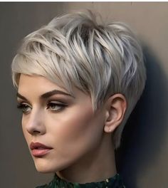 Shaggy Pixie, Hair 2024, Edgy Short Hair, Sassy Hair, Fashion And Beauty Tips, Short Hair With Bangs, Dresses Ideas, Short Hair Styles Pixie