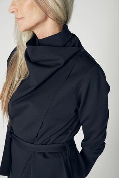 The Forever Jacket – Ruti Fall Layering Wrap Top, Versatile Fitted Wrap Outerwear, Fitted Wrap Outerwear, Fitted Versatile Wrap Outerwear, Fall Wrap Top, Chic Wrap Top For Winter, Fall Long Sleeve Faux Wrap Cardigan, Fall Faux Wrap Long Sleeve Cardigan, Winter Wrap Tops For Workwear