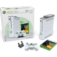 the new xbox 360 console is in its box and it's ready to be shipped