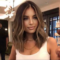 Brunette Balayage Hair, Brown Hair Balayage, Short Hairstyle, Spring Hairstyles, Hair Color Balayage, Hair Inspiration Color