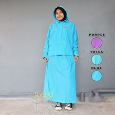 IMPORTANT: PLEASE READ BELOW PRIOR TO ORDERING Size Details : - Chest circumference 125cm - 65cm long jacket - 90cm long skirt - Max 100cm waist circumference This PVC vinyl rain coat comes in Color Variant With Dress, has an attached hood and elastic sleeves. The coat has a zipper closure, Neck Strap. This unisex rain jacket is great for keeping in the car, Motorcycle, and bag for those unexpected rain showers. The jacket folds up nicely to pack in your suitcase or backpack. Practical raincoat for all seasons. -Leak proof and odor free -Nice and comfortable to use -Thin and flexible material -Stronger material connection (not easy to tear) -Safe to use when driving -Many shapes, colors and model choices -100% made in Indonesia -One size We do not accept returns/cancellations due to the hi Jacket Folds, Cheap Raincoats, Vinyl Raincoat, Zipper Neck, Elastic Sleeves, Raincoat Jacket, Hooded Raincoat, Raincoats For Women, Pvc Vinyl