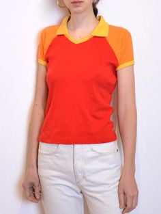 90s Colorblock Blouse, Red Yellow Orange Collared Grunge Vintage Pop Art Dinner Top Size Small Medium - Etsy Poland Vintage Pop Art, Vintage Pop, Grunge Vintage, Vintage Blouse, Moving Company, Red Shirt, Red Blouses, Blouse Vintage, Yellow Orange