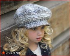 This product is an easy to follow PDF pattern for a classic Belmont Scally Cap (Newsboy Hat) for girls or boys of all ages. This classic design is simple, fun, warm and cozy. Includes a bonus size - for 18 doll!  This pattern is easy to follow. It is written in English using US crochet terms and Newsboy Hat Pattern, Scally Cap, 1920s Hat, Newsboy Hat, Cap Patterns, Fancy Hats, News Boy Hat, Slouchy Hat, Crochet Hat Pattern