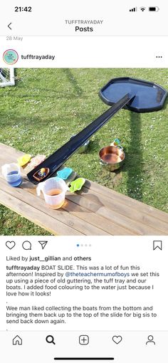 an image of a picnic table with food on it and the caption that reads tuftravaday