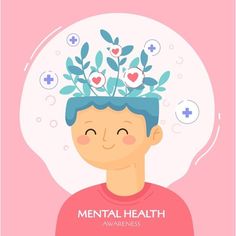 Mental Health Campaigns, Psychological Help, Mental Health Poster, Health Art, Mental Health Posters, Health Psychology, Mental Health Awareness Month, Health Logo, Mental Disorders