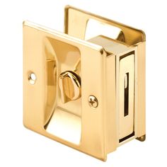 an image of a gold door handle on a white background