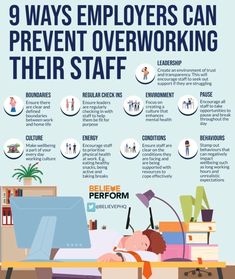 the 9 ways employees can prevent overworking their staff