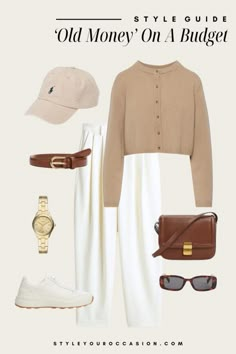 How To Dress 'Old Money' On A Budget: Spring & Summer 2024 Capsule Wardrobe Women, Budget Outfits, Classic Style Outfits, Stylish Work Outfits, Fashion Mistakes, 가을 패션, Casual Fall Outfits, Classic Outfits, Business Casual Outfits