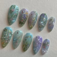 Oil Painting Nails, Pretty Nail Designs, Crazy Nails, Nail Tattoo, Pastel Nails, Nail Paint, Gel Nail Art