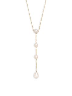 Pearl Lariat Necklace, Pearl Lariat, Cultured Pearl Necklace, Lariat Necklace, Cultured Pearls, Pearl Jewelry, Fresh Water, Access Denied