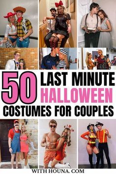 50 last minute halloween costumes for couples