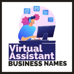 Virtual Assistant Business Name Ideas, Catchy Virtual Assistant Business Names Va Business Names, Virtual Assistant Business Names, Virtual Assistant Name Ideas, Virtual Assistant Business Names Ideas, Virtual Assistant Logo Ideas, Business Name Ideas Catchy, Virtual Assistant Logo, Brand Name Ideas, Good Names