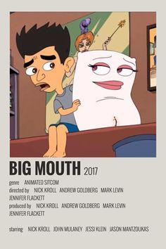 the poster for big mouth 2011