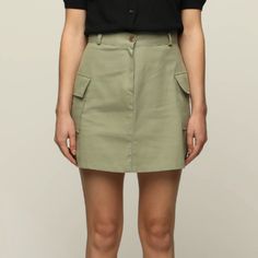 Small (Really Xs- Runs Small) Khaki Skirt From Oak + Fort. New With Tags! Never Worn! Beige Skort With Pockets For Work, Khaki Skirt With Pockets, Casual Lined Khaki Skirt, High Waist Khaki Cargo Skirt For Spring, Casual Khaki Lined Skirt, Khaki Cotton Skirt For Work, Khaki Cotton Workwear Skirt, Short Length Relaxed Cargo Skirt For Spring, Casual Khaki Skirt With Pockets