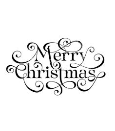 the words merry christmas written in black ink