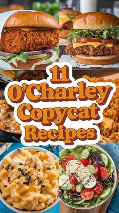 the cover of 11 o'chaley copycat recipes, including macaroni and cheese