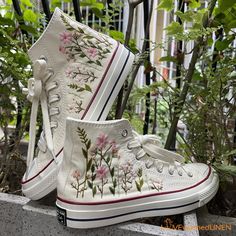 This Tie Sneakers item by LOVEwashedLINEN has 79 favorites from Etsy shoppers. Ships from Vietnam. Listed on Jun 23, 2024 Converse Chuck Taylor 70s, Wedding Sneakers For Bride, Sneakers Wedding, Embroidery Sneakers, Converse Embroidery, Bridal Converse, Embroidered Sneakers, Tie Sneakers, Bridal Sneakers