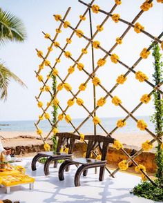 Haldi, beach decor, Indian wedding, destination wedding, haldi ceremony, wedding ideas, beach wedding, stage decor. Simple Haldi Decor, Beach Haldi Decor, Swimming Pool Haldi Decoration, Tropical Haldi Decor, Beach Haldi, Basic Haldi Decor, Haldi Decoration Near Swimming Pool, Haldi Decoration Near Pool Side, Beach Side Haldi Decor