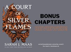 a court of silver and flames by sarah j maas book cover with title