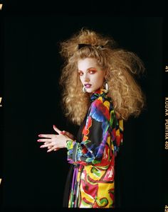 Tanya Kizko, Flaunt Magazine, 80s Makeup, Fashion Decades, Bold Makeup Looks, 80s Hair, 80s Aesthetic, Bold Makeup, Fashion Photography Inspiration