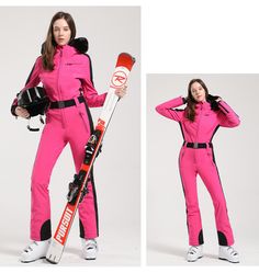 Get ready to ski in style with this stylish women's ski jumpsuit. This jumpsuit is designed to keep you warm and comfortable while you hit the slopes. Made from wind and water resistant fabric, this jumpsuit is designed to keep out the chill while you shred the slopes. The zippered pockets provide easy access to your supplies. The removable fux fur hood and waistband ensure you get a snug fit, and the bright colors make sure you stand out on the slopes. This jumpsuit is sure to keep you warm and