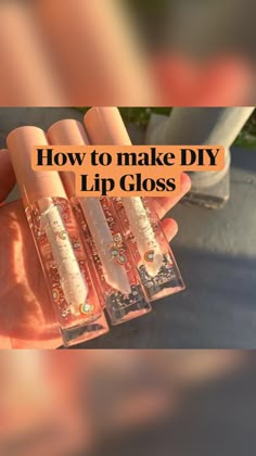 Lip Gloss Homemade, Diy Lip Gloss, Diy Skin Care Routine, Lip Care Routine, Sephora Skin Care, Diy Skin Care Recipes, Lip Scrubs, Basic Skin Care Routine, Diy Lip Balm