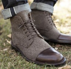 Pinterest Casual Work Boots, Basic Boots, Vintage Man, High Ankle Boots, Denim And Lace, Suede Ankle Boots, Suho, Work Boots, Dress With Boots