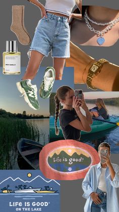 #dad #aesthetic #outfit #sporty #lake #summer #cute Dad Aesthetic, Outfit Sporty, Lake Summer, Aesthetic Outfit, Life Is Good