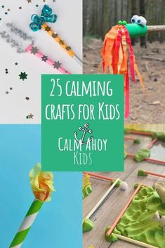 25 calming crafts for kids to help them learn the art and crafting skills they use