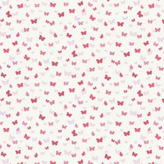 a white background with pink and red butterflies in the shape of heart shaped shapes on it