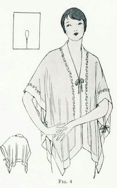 a drawing of a woman's dress with an attached necklace and beaded collar