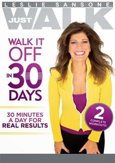 the cover of walk it in 30 days, featuring a smiling woman with her hands on her hips