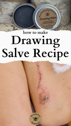 Discover the power of this DIY black drawing salve recipe made with tallow, activated charcoal, and bentonite clay! Perfect for treating splinters, stings, boils, and infections naturally, this traditional remedy pulls toxins and foreign substances out of wounds for proper healing. An essential addition to your natural first aid kit! Learn how to make this simple and effective salve at home. #BlackDrawingSalve #TallowSalve #NaturalRemedies #DIYFirstAid #DrawingSalveRecipe Drawing Salve Recipe, Natural First Aid Kit, Black Drawing Salve, Drawing Salve, Salve Recipes, Black Drawing, Nourishing Traditions, Gaps Diet, Hippie Life