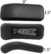 an image of the front and rear seat cushions for a car with measurements on it