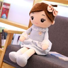 40-90cm Kawaii Plush Girl Dolls with Lace Clothes Soft Stuffed Dolls Lovely Plush Toys Girl Toys Kids Birthday Valentine Gift  Product Specification: Battery:NO BJD/SD Attribute:doll Condition:In-Stock Items Dimensions:40-90CM Features:cartoon Features:Educational Features:Model Features:Stuffed & Plush Form:1/3 Gender:Girls Item Type:Dolls Material:Plush Mfg Series Number:Fashion Origin:CN(Origin) Recommend Age:0-6m Recommend Age:12+y Recommend Age:13-24m Recommend Age:18+ Recommend Age:25-36m Lace Clothes, Valentine Gifts For Girls, Big Plush, Stuffed Dolls, Girl Toys, Kawaii Plush, Lace Outfit, Toys Kids, Girls Valentines