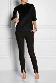 Minimalisticky Chic, 가을 패션, Work Outfits Women, Work Wardrobe, Work Attire