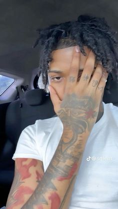 Dreadhead With Tattoos, Faceclaim Male, Tattos For Guys, Men Core, Mens Twists Hairstyles, Cute Dreads, Girl Gang Aesthetic, Dreadlock Hairstyles For Men