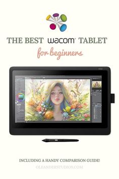 best Wacom tablet for digital art beginners Drawing Tablet With Screen, Drawing Tablets, Graphic Design Animation, Digital Drawing Tablet, Art Tablet, Art Essentials, Wacom Cintiq, Digital Art Beginner, Wacom Tablet