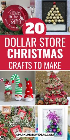 Are you looking for a good collection of dollar store christmas crafts? Well, you are at the right place with these very creative dollar store christmas crafts that I have compiled. These DIY christmas projects are made with simple materials, very inexpensive but still cute! From DIY christmas wreaths, and DIY christmas ornaments to DIY christmas table decorations, there are plenty of DIY holiday crafts and holiday decorations to try this year. Christmas Craft Ideas, Kids Christmas Ornaments