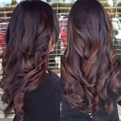 Dark Auburn Brown Hair Color Brown Auburn Hair, Hair Dyed, Blond Balayage, Brunette Balayage, Guy Tang, Haircut Styles, Trendy Hair Color, Balayage Brunette, Ombre Hair Color