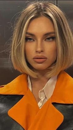 Kort Bob, Bob Hair Color, French Bob, Blonde Hair Inspiration, Blonde Hair Looks, Penteado Cabelo Curto, Platinum Blonde Hair, Hair Stylist Life