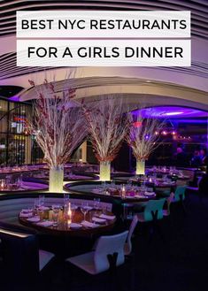 Trendy Nyc Restaurants, Birthday Restaurant Ideas Nyc, Birthday Dinner Nyc Restaurant, Nyc Dinner Restaurants, Nyc Restaurants With A View, Nyc Birthday Dinner, Nyc Birthday Ideas, New York City Birthday, Bucketlist 2024